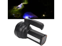 Holofote Superbrilhante, Bateria Recarregável, Lanterna Led De Alta Potência Com Suporte Dobrável Para Atividades Ao Ar Livre E Us Aquaforge