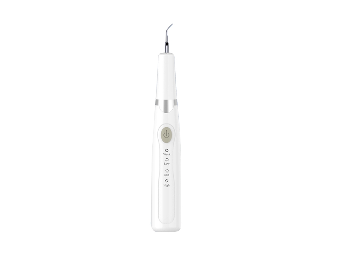 Irrigador Dental Ultrassônico , 3 Modos, Recarregável Via Usb, Material Abs+pc MDUG (branco)