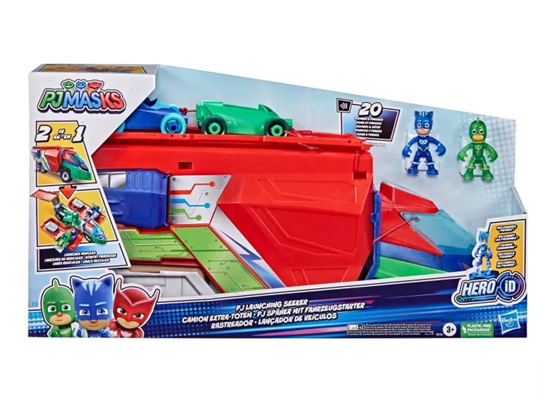 Jogo Educativo PJ MASKS Carro Transformável (Idade Mínima: 3 Anos - 30,5 x  38,1 x 8,1 cm)