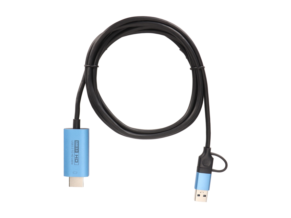Cabo Hdmi Hd LAXISCREED 2m Usb3.0/usb c 1080p