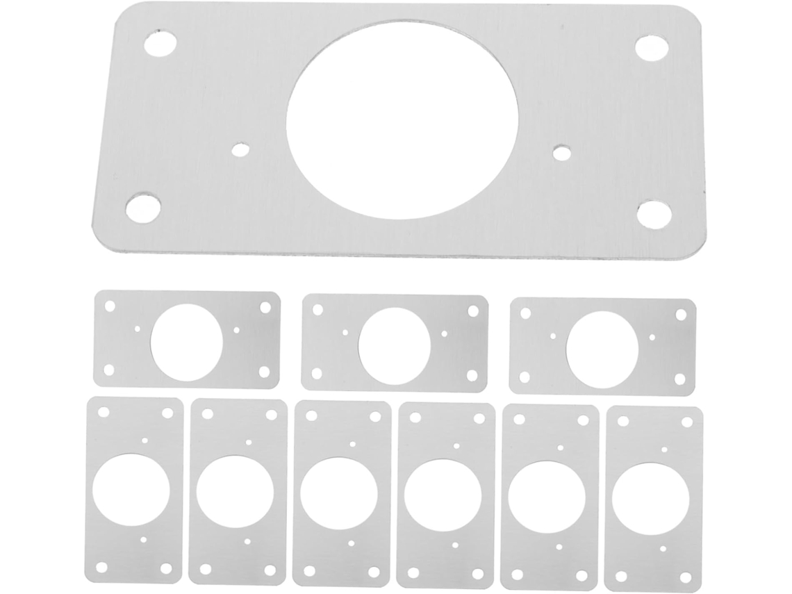 Kit De Reparo Vaguelly Para Portas Armário: Placas Duráveis Com Fácil