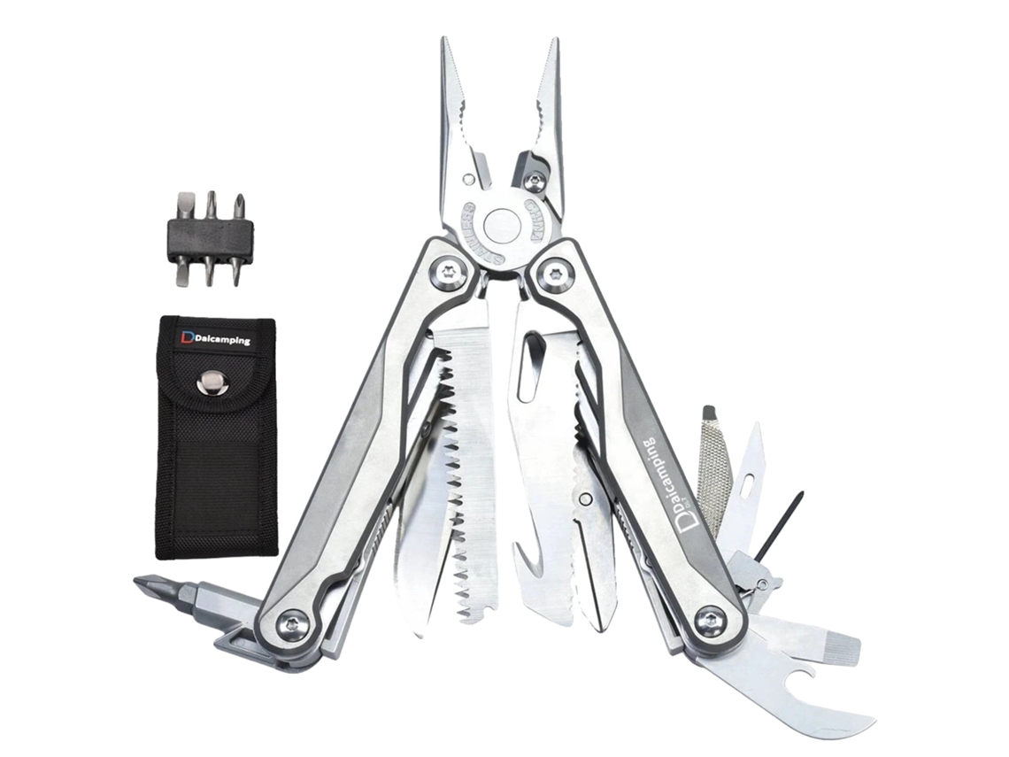 Kit De Ferramentas Multifuncionais, Cabo De Titânio Leve, Combinação De Ferramentas Versátil, Titânio Dl7