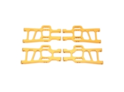 Mali conjunto de 4 Braços de Suspensão Dianteira e Traseira Alumínio para Carro Rc Hsp Racing 94111 1/10 Peças de Upgrade Ouro