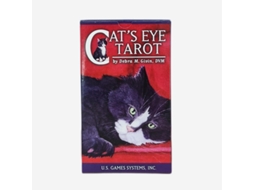 Cartas de Tarô Olho de Gato 12x7 Novinhas em Folha MDUG