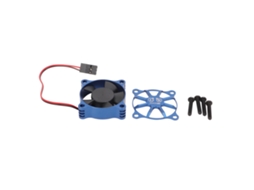 Ventoinha Resfriamento Carro Rc 35x35mm Azul Escuro