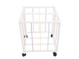 Organizador De Brinquedos De Pelúcia Com Corda Elástica Para Quartos E Cantos