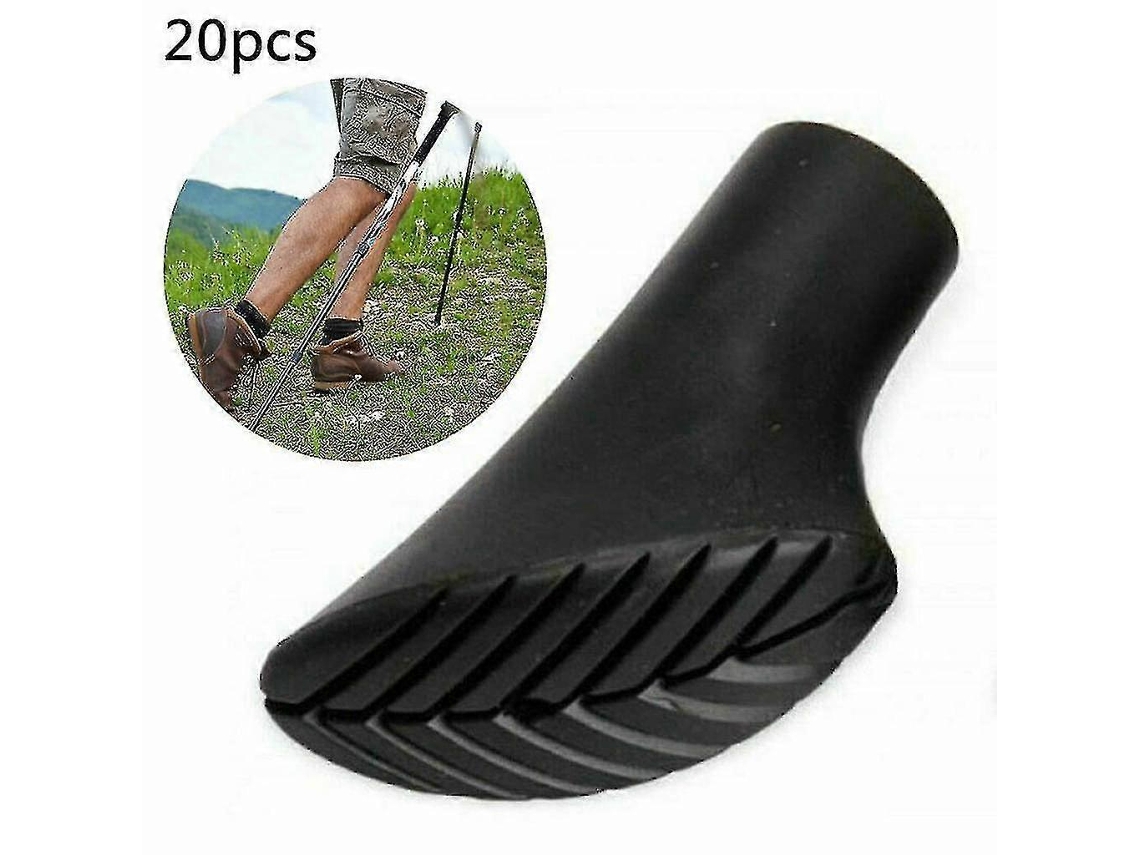 Rebe-20 Peças 10 Pares De Amortecedores De Borracha Asfáltica X-4gt Para Bastões De Caminhada Nórdica E Trekking Comuns