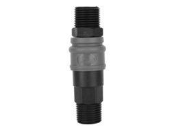 Conector Rápido Plástico Aço Tipo C Engate Pneumático