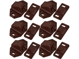 Conjunto de 20 portas e travessas de plástico reforçado para portas.