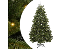 Árvore De Natal Artificial Articulada Com Base Vidaxl Verde Pvc (270 Cm)