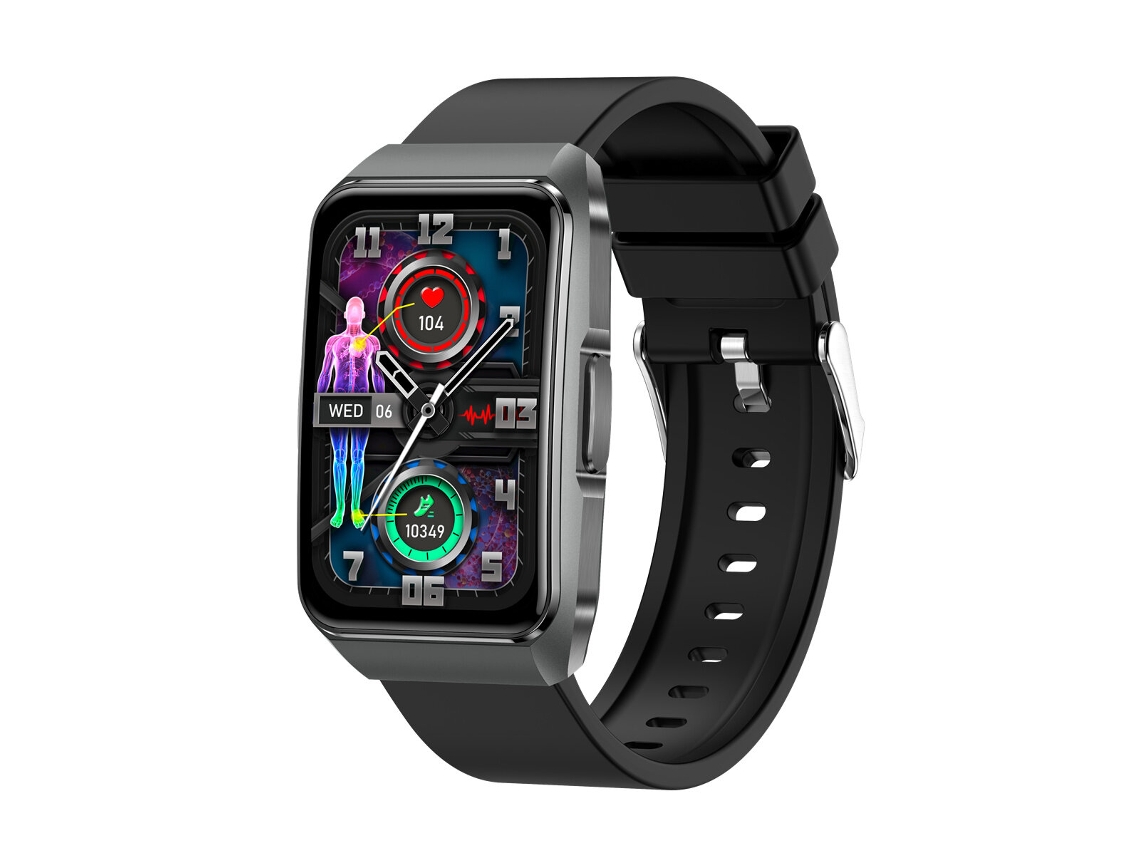 Red Et650 Ecg Hrv Tela Hd De 1,57 Polegadas Análise Lorenz Exame Microfísico P68 Smart Watch Mdug