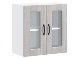  kitchen Wall Cabinet, Kitchen Wall Cabinets Vidaxl Cinzeto Madeira Processada (n/a)