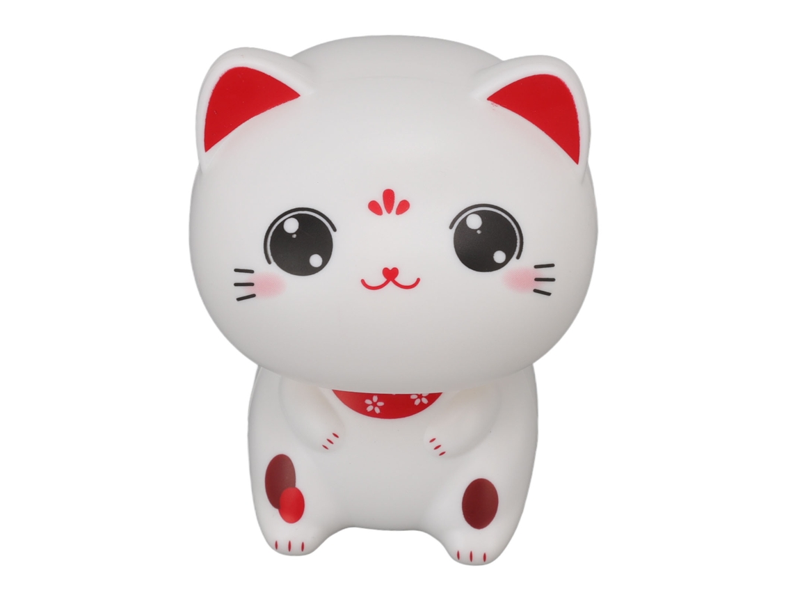 Ornamento Gato Solar Luz Nod Sorte Worten