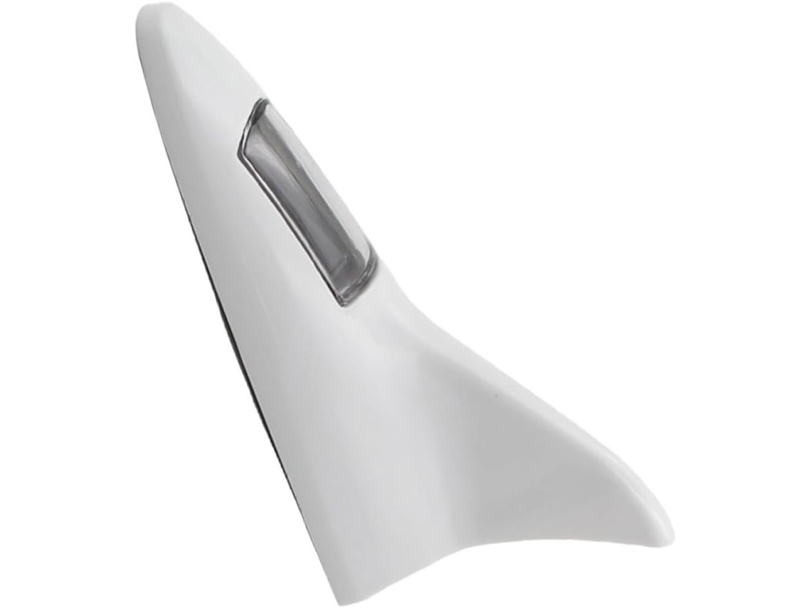 Magiclulu Luz De Advertência Solar Led Estroboscópica Tripla À Prova D Água, Antena De Carro Em Abs Tipo Barbatana