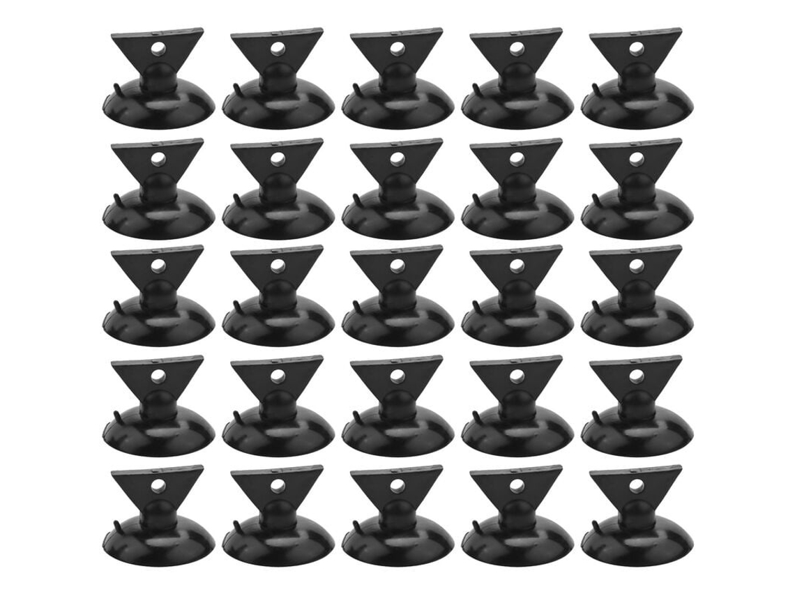 Ventosas 25 Peças, 35 Mm, Pvc Elysve