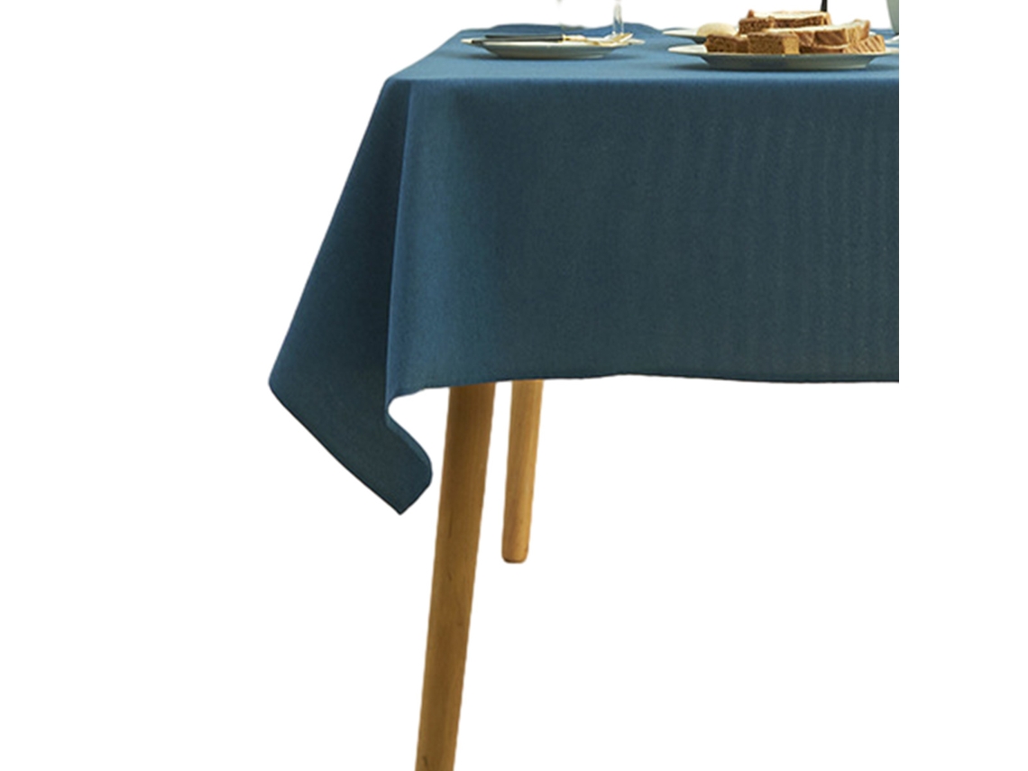 Toalha De Mesa Quadrada Anti-rugas Lavável Em Poliéster Toalha De Mesa Decorativa