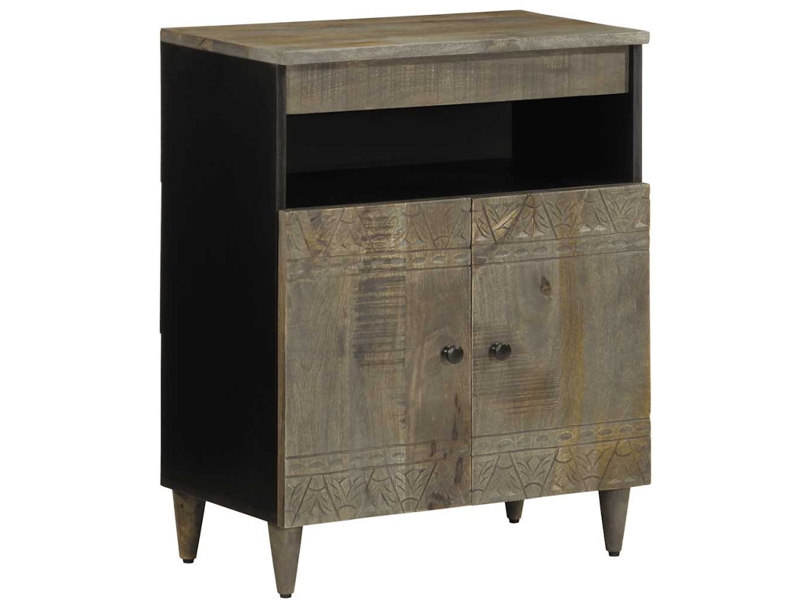 Sideboard, Sideboards Vidaxl Preto Madeira De Pinho