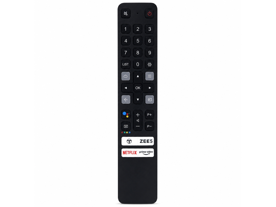 Comando À Distância Tv Infravermelho Compatível Com Tcl Rc901v Fmr5, Sem Voz