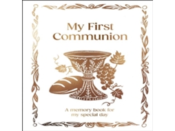 Livro My First Communion Hardcover Communion Gift with Journal Pages Prayers Photo Pages de TBS-Penguin Random House Wholesale (Inglês)