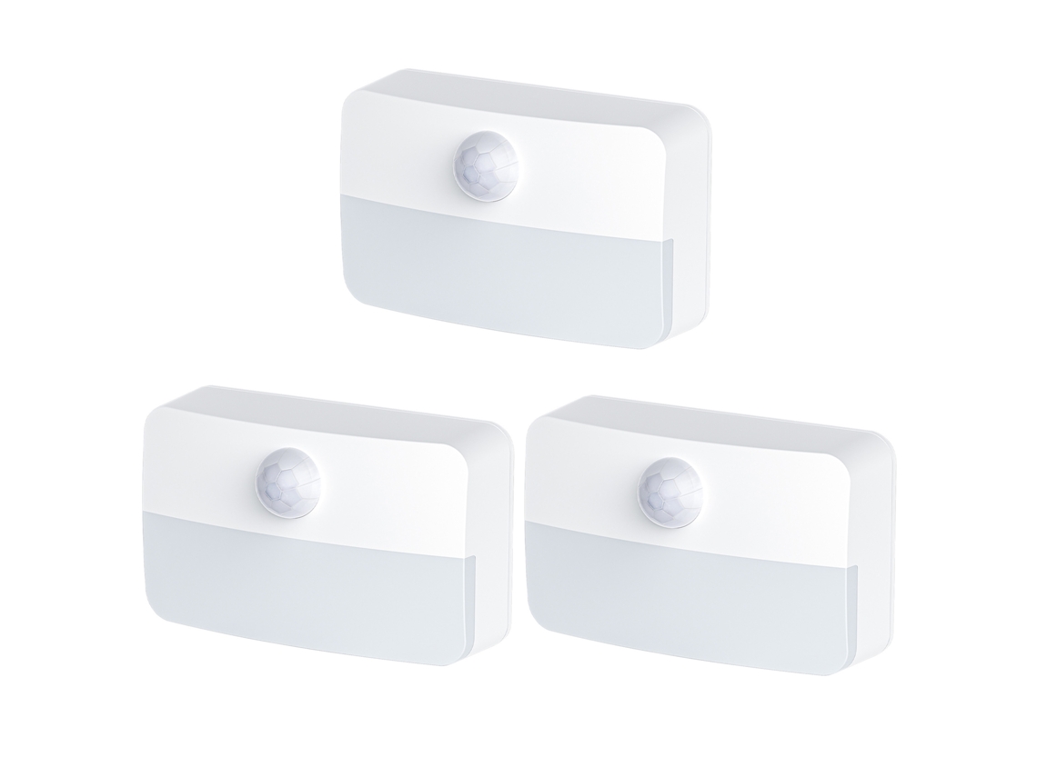 Luminária De Parede Com Sensor De Movimento Inteligente, Para Armários, Quarto E Escadas