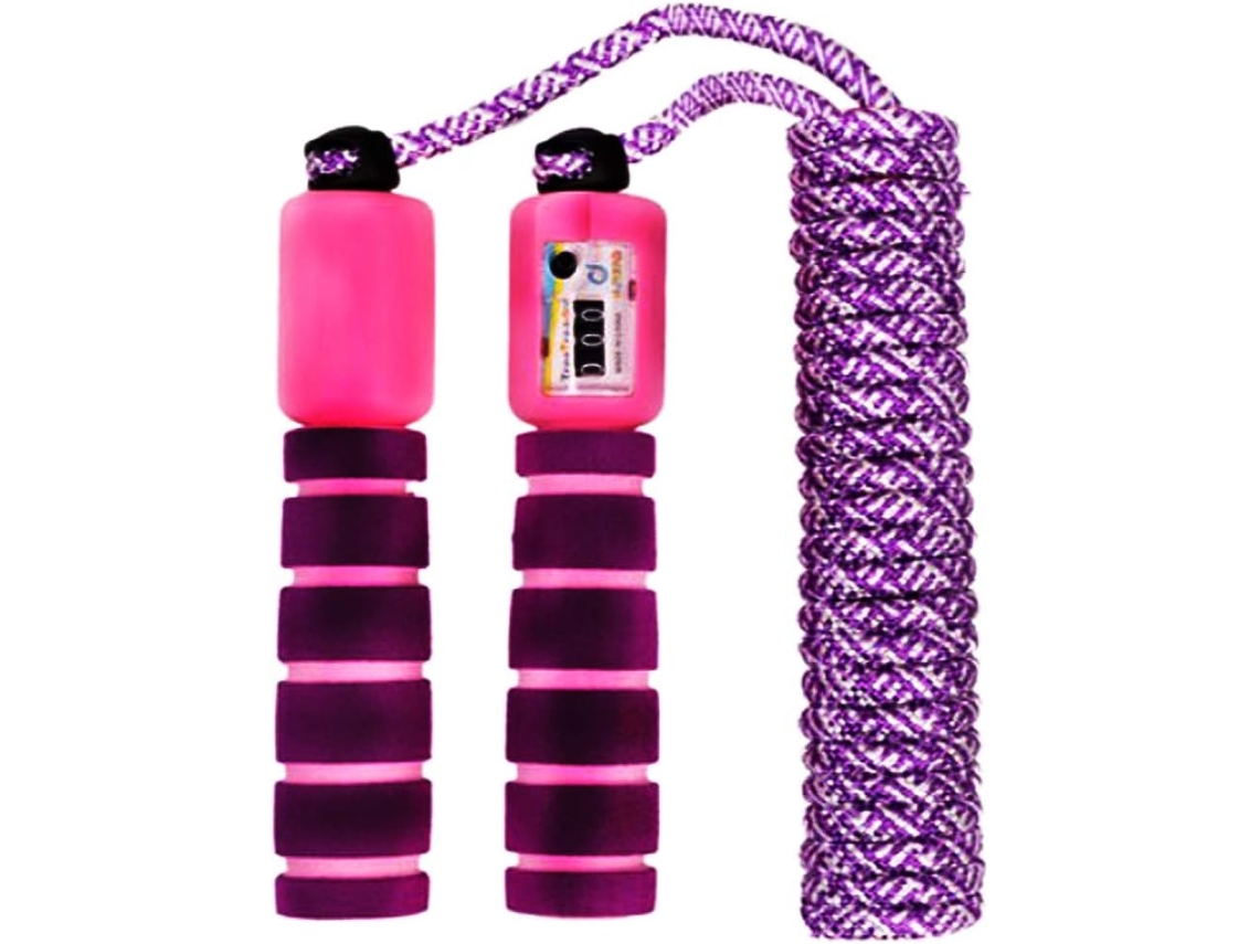 Corda De Pular Ajustável Com Cabo Antiderrapante Para Meninos E Meninas, Ideal Para Condicionamento Físico, Exercícios E