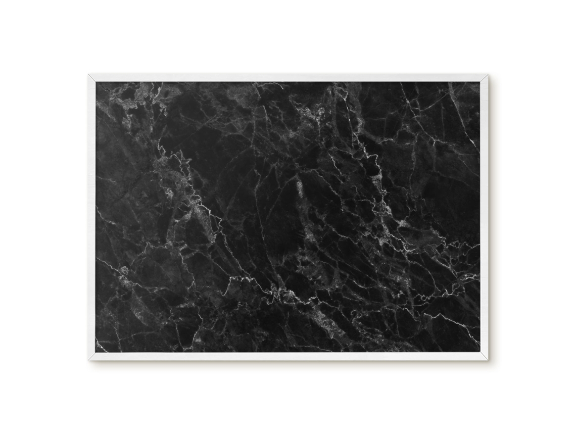 Magnetic Wall Board Beige Marble For The Office Espelharte (70x50 Cm)