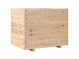 Garden Planter, Garden Planters Vidaxl Marrom Madeira De Pinho (90 X 60 X 72 Cm)