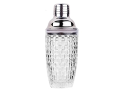 Conjunto De Coqueteleira De Vidro De 384 Ml, Em Vidro Para Coquetéis, E Batedeiras Para Coquetéis