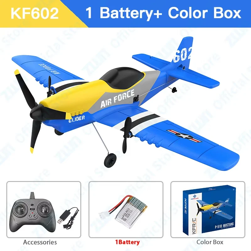 Avião Planador De Controle Remoto Sem Fio 2.4g, Feito De Espuma Epp, Ideal Para Crianças.