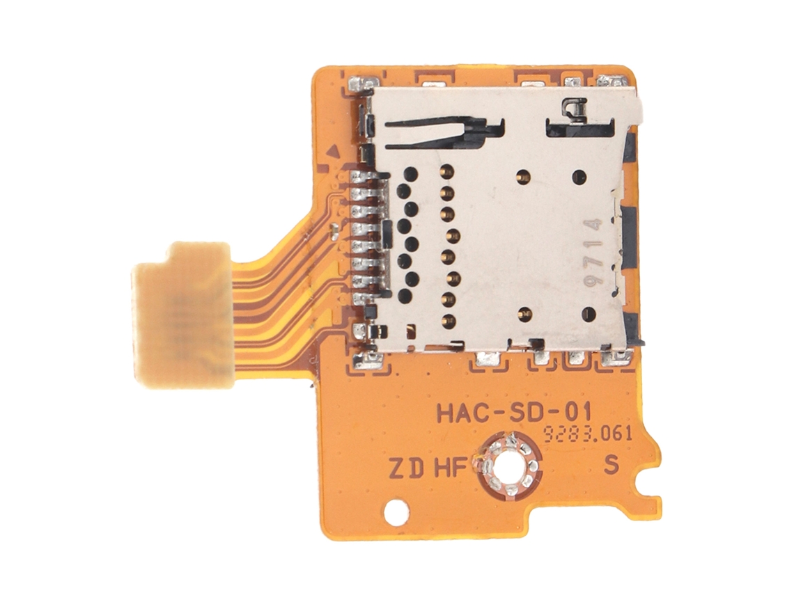 Placa Leitor Cartão Slot Micro Memória Nintendo Switch Ns