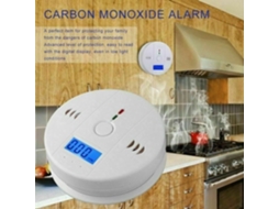 1 Pc Detectores de Monóxido de Carbono Co Alarme Digital Aviso