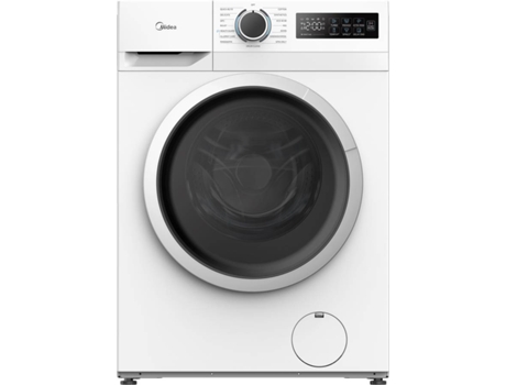 Máquina de Lavar Roupa MIDEA MF110W100BA10/W-ES A (10 kg - 1400 rpm - Branco)