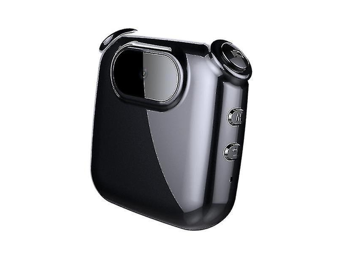 Gravador De Voz Inteligente Portátil 1080p Hd, Protetor De Lente Sem Fio De Mini Câmera 8 Gb Yizhood (preto)