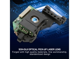 Laxiscreed Lente De Leitor Óptico Laser Soh - Dl6 Para Dvd, Substituição De Peças Com Função De Laser
