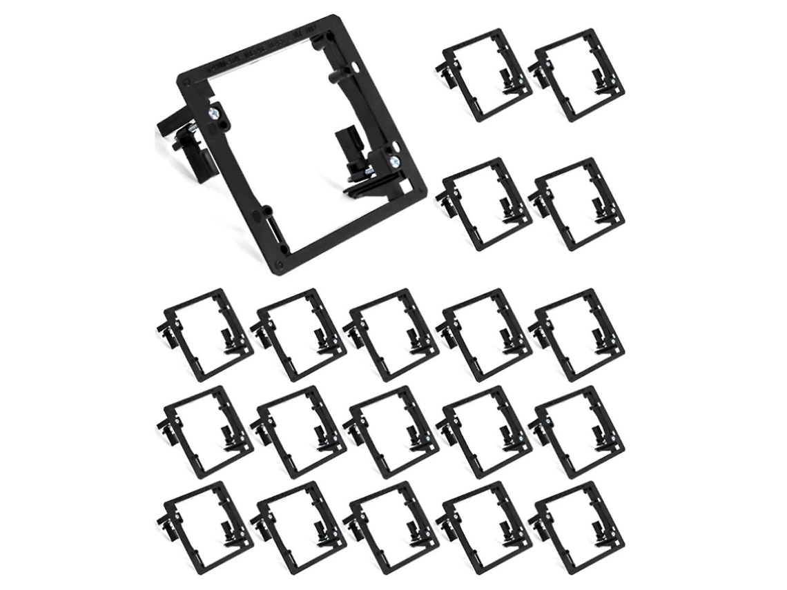 Suporte De Painel Parede Duplo Para Equipamentos Baixa Tensão, Como Linhas Telefônicas E Cabos Rede.-aquaforge
