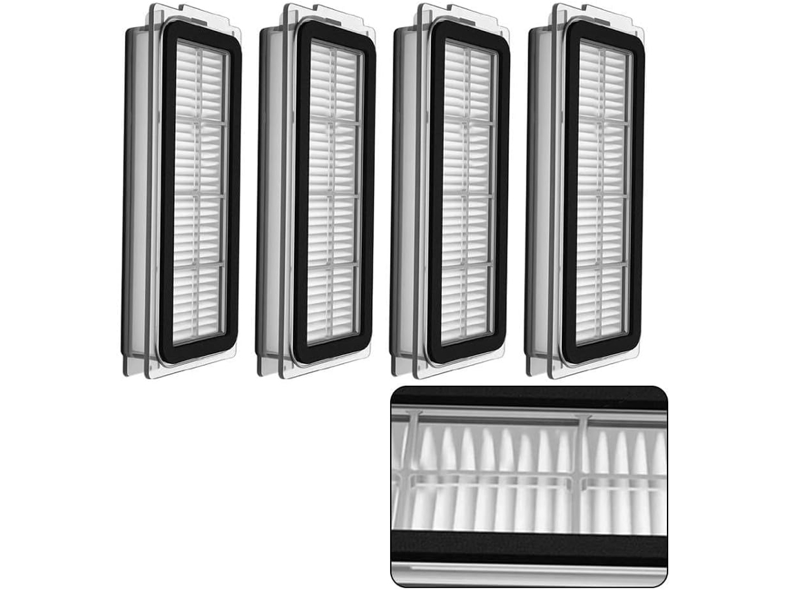 Kit De Filtro Hepa Alto Desempenho Para Cecotec Conga X70, Filtros