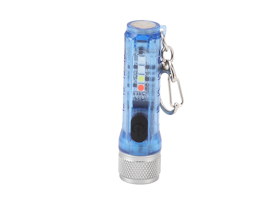Lanterninha Led Chaveiro Recarregável USB com Base Magnética S/MARCA