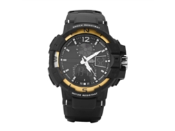 Reloj Deportivo Digital Hombre Impermeable Moda Correa De Caucho (oro)