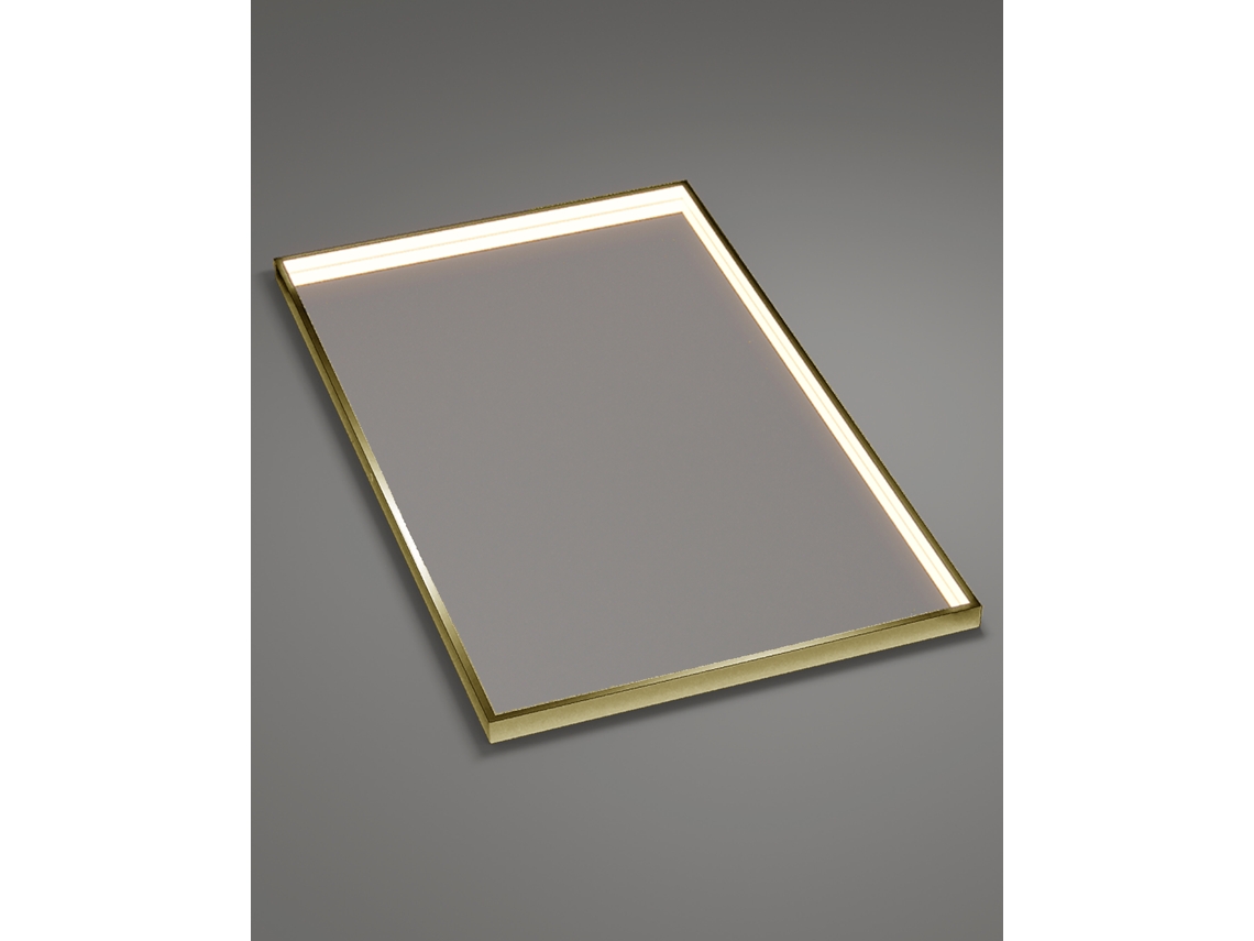 Espelho Ledimex Ability 140x80 Ouro Mate
