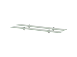 Floating Shelf, Floating Shelves Vidaxl Transparente Vidro (90 X 20 Cm)