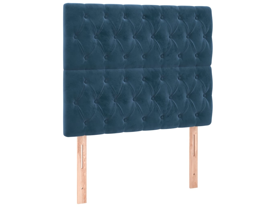 Headboard, Headboards Vidaxl Azul Veludo (100 Cm)