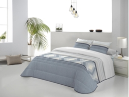 Colcha JVR Colman (Poliéster - Azul - 250 cm)