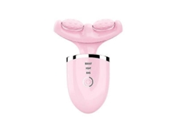 Massageador Facial e de Pescoço com Aquecimento Led para Lifting Beleza Facial, Duplo. GOKOCO