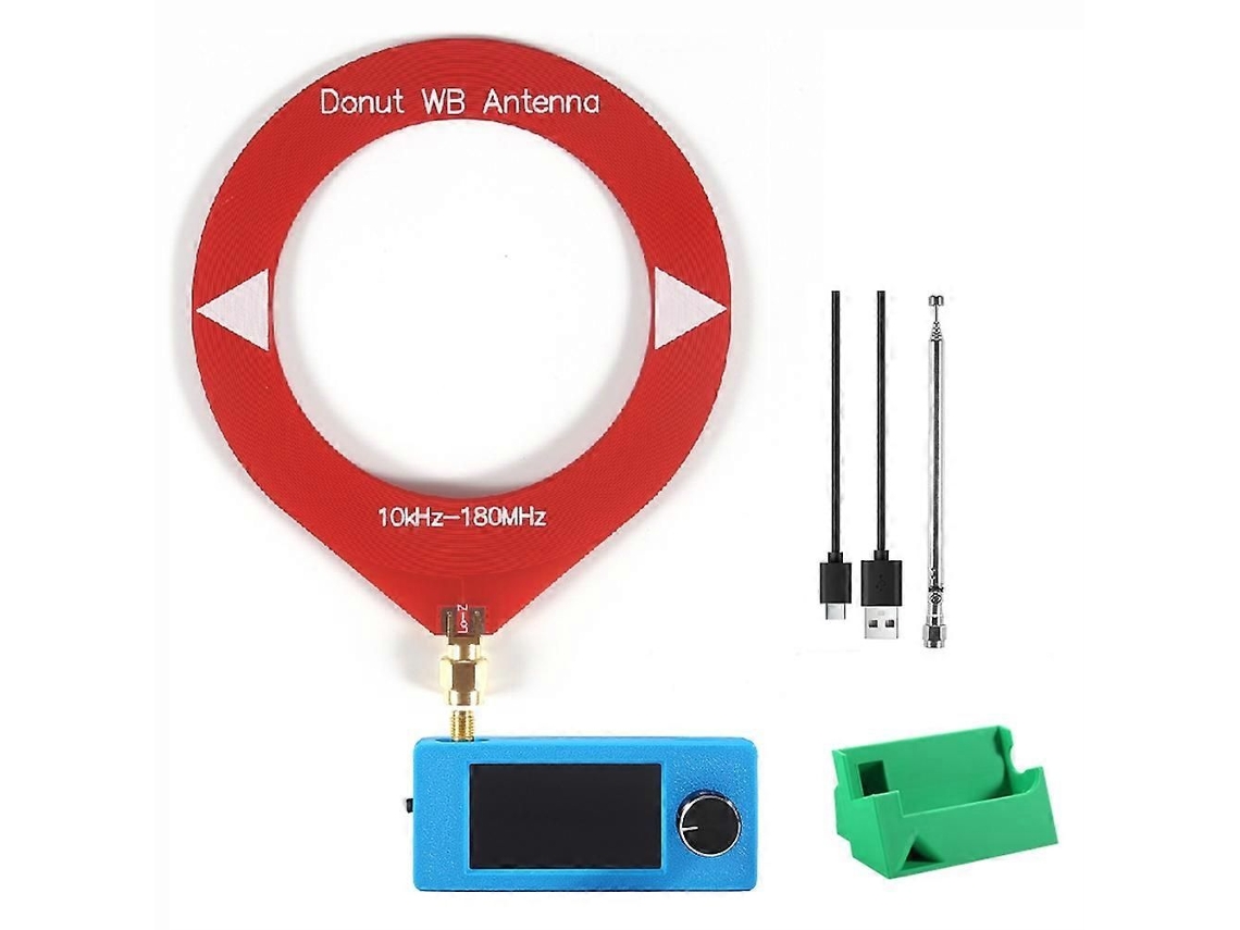 Mini Rádio Si4732 10khz a 180mhz com Tela Ips 1,9 Polegadas, Amplificador GOKOCO
