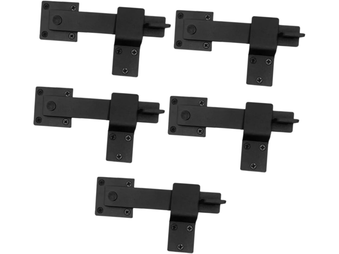 Conjunto De 5 Fechos Para Portas Celeiro, Fechaduras Para Portas De Correr, Portões E Telas Externas