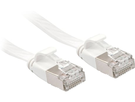 Cabo de Rede LINDY (RJ45 - 2 m - Branco)