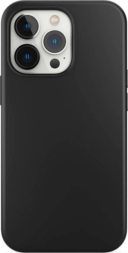 Capa JUST IN CASE Monocolor iPhone Pro Max (Preto)