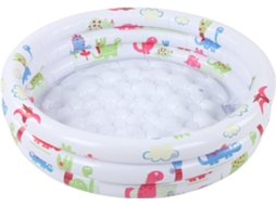 Piscina inflável Chiciris de 90 cm com barreira CHABERLU