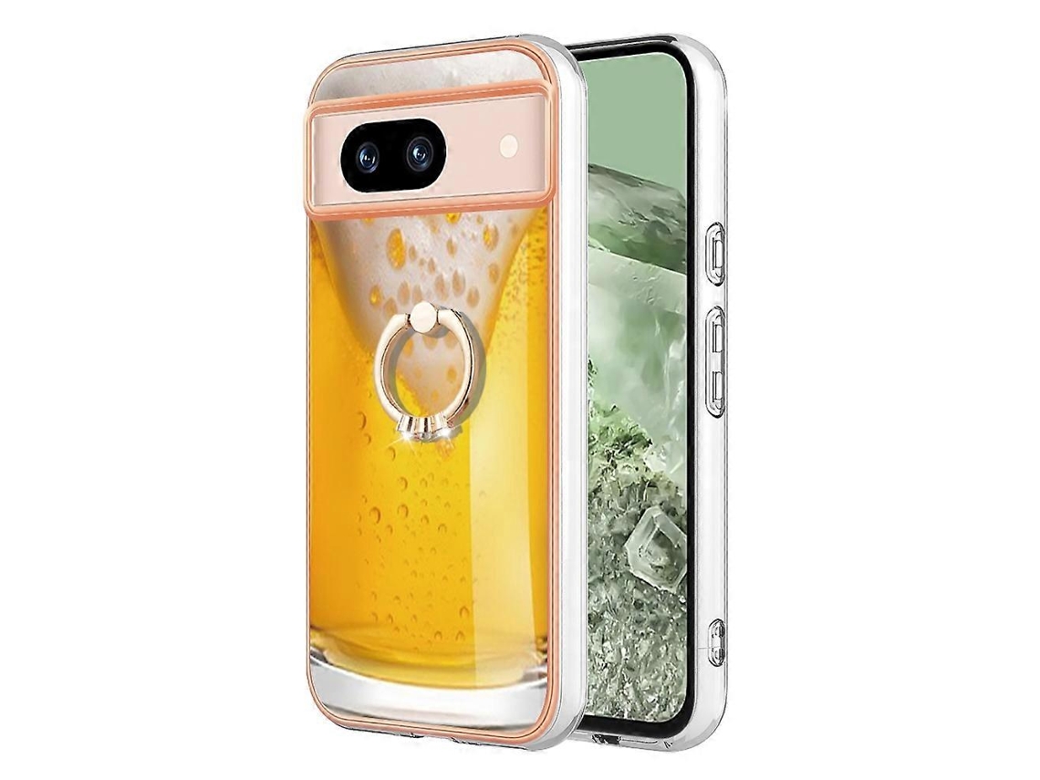 Capa De Celular Imd Dupla Face Galvanizada Com Suporte De Anel