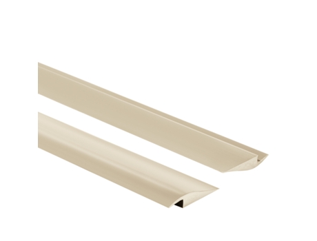 Perfil De Rampa De Pvc Flexível 7x50mm, 2m Para Azulejos, Tapetes, Carpetes, Proteção De Borracha, Bege Quest